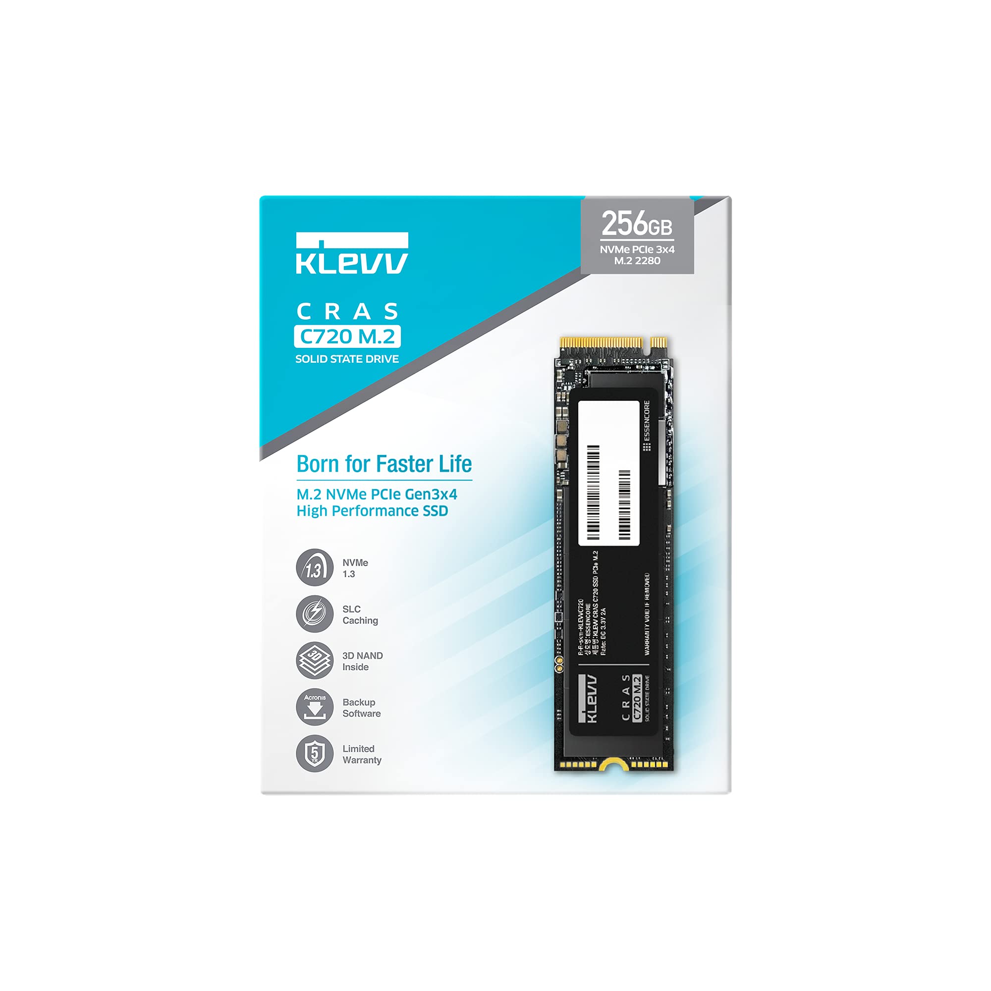 Amazon.co.jp: エッセンコアクレブ(Essencore Klevv): CRAS C720 (M.2